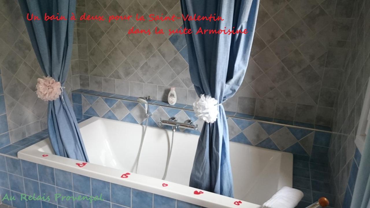 Au Relais Provencal Hotel Bagnols-en-Foret Luaran gambar